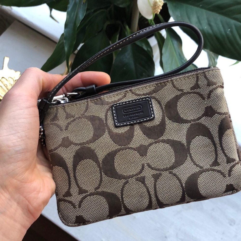 Coach wristlet